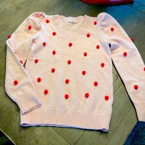 Aaron & Amber boutique Pom Pom sweater